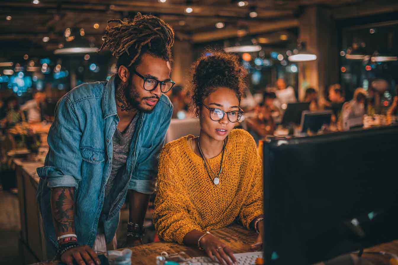 Practical project work in the program